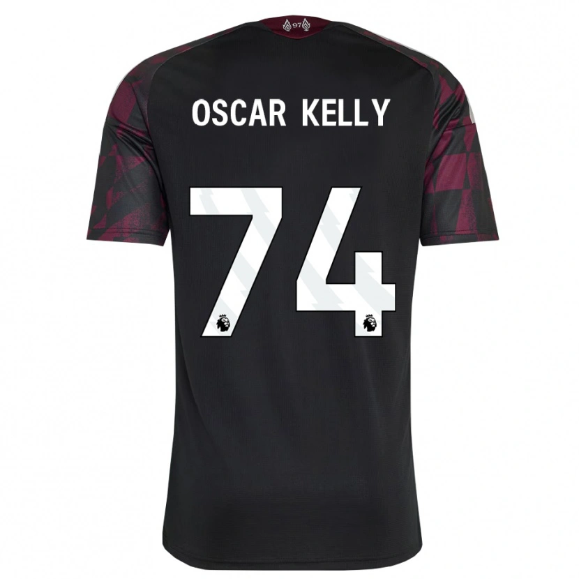 Danxen Damen Oscar Kelly #74 Schwarz Weiß Violett Ausweichtrikot Trikot 2026/27 T-Shirt