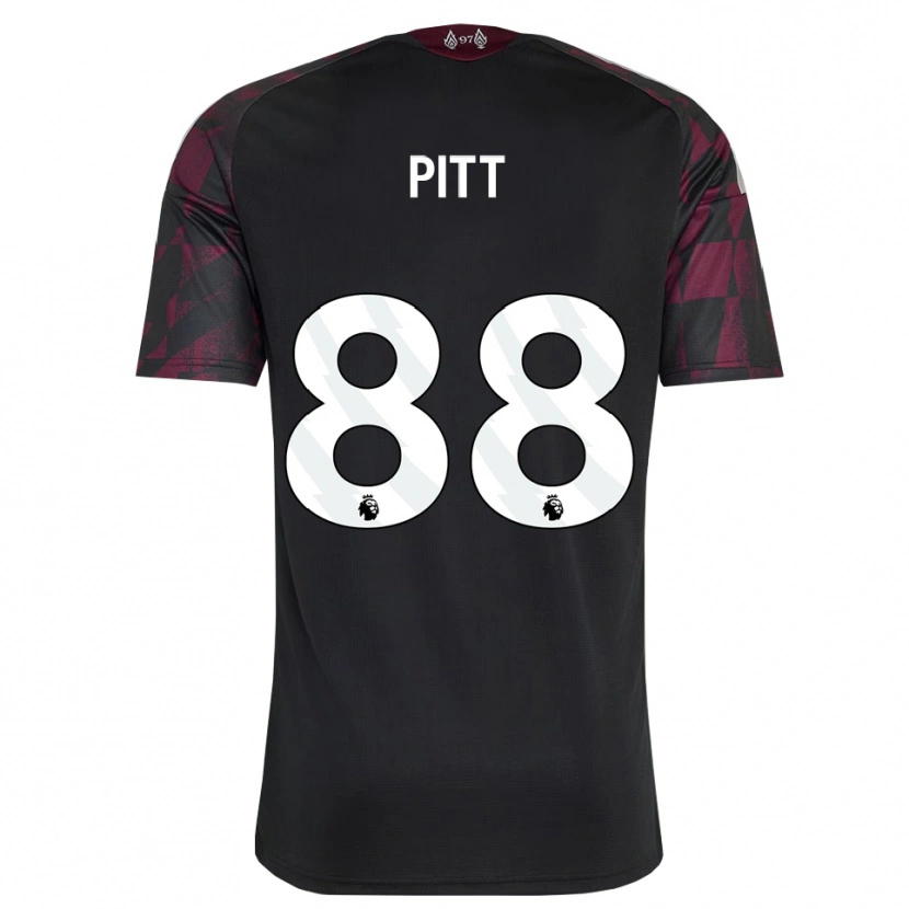 Danxen Damen Lucas Pitt #88 Schwarz Weiß Violett Ausweichtrikot Trikot 2026/27 T-Shirt