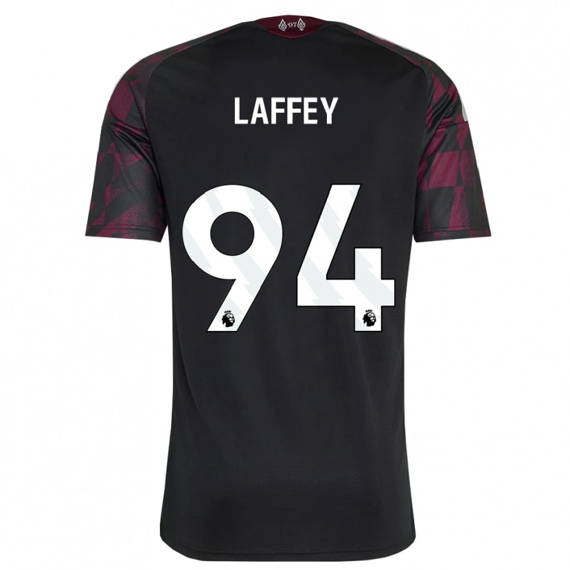 Danxen Damen Michael Laffey #94 Schwarz Weiß Violett Ausweichtrikot Trikot 2026/27 T-Shirt