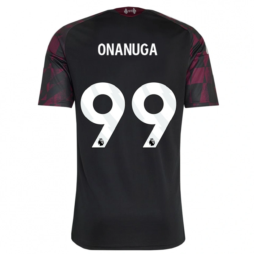 Danxen Damen Fola Onanuga #99 Schwarz Weiß Violett Ausweichtrikot Trikot 2026/27 T-Shirt
