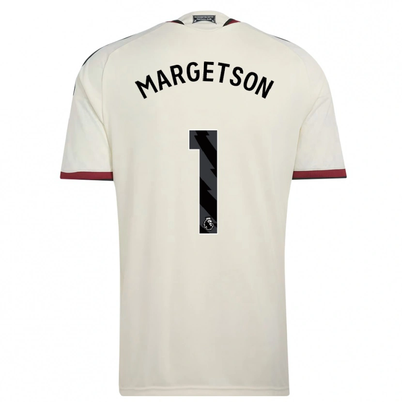 Danxen Damen Kit Margetson #1 Beige Schwarz Rot Ausweichtrikot Trikot 2026/27 T-Shirt