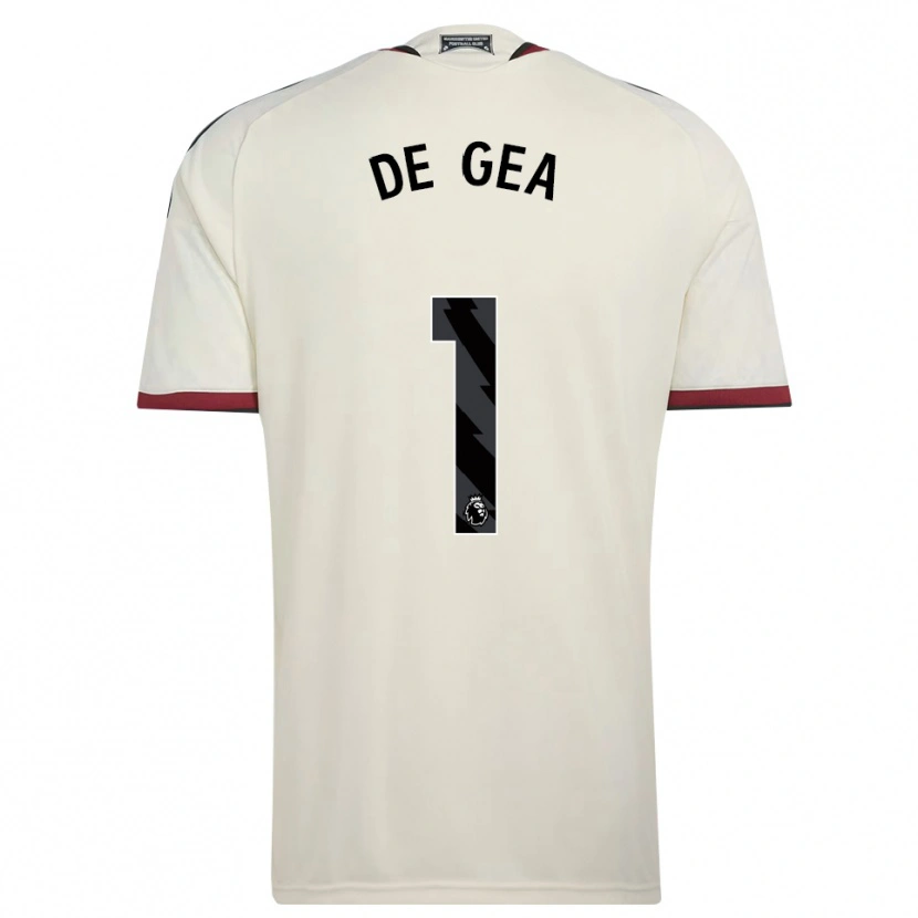 Danxen Damen David De Gea #1 Beige Schwarz Rot Ausweichtrikot Trikot 2026/27 T-Shirt