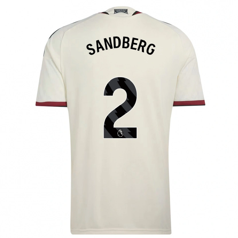Danxen Damen Anna Sandberg #2 Beige Schwarz Rot Ausweichtrikot Trikot 2026/27 T-Shirt