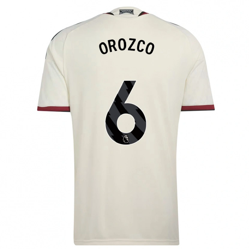 Danxen Damen Cristian Orozco #6 Beige Schwarz Rot Ausweichtrikot Trikot 2026/27 T-Shirt
