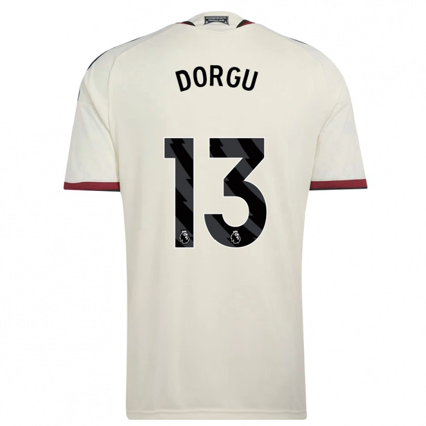 Danxen Damen Patrick Dorgu #13 Beige Schwarz Rot Ausweichtrikot Trikot 2026/27 T-Shirt