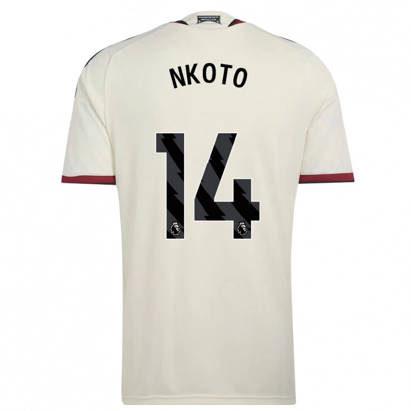 Danxen Damen Bassirou Nkoto #14 Beige Schwarz Rot Ausweichtrikot Trikot 2026/27 T-Shirt