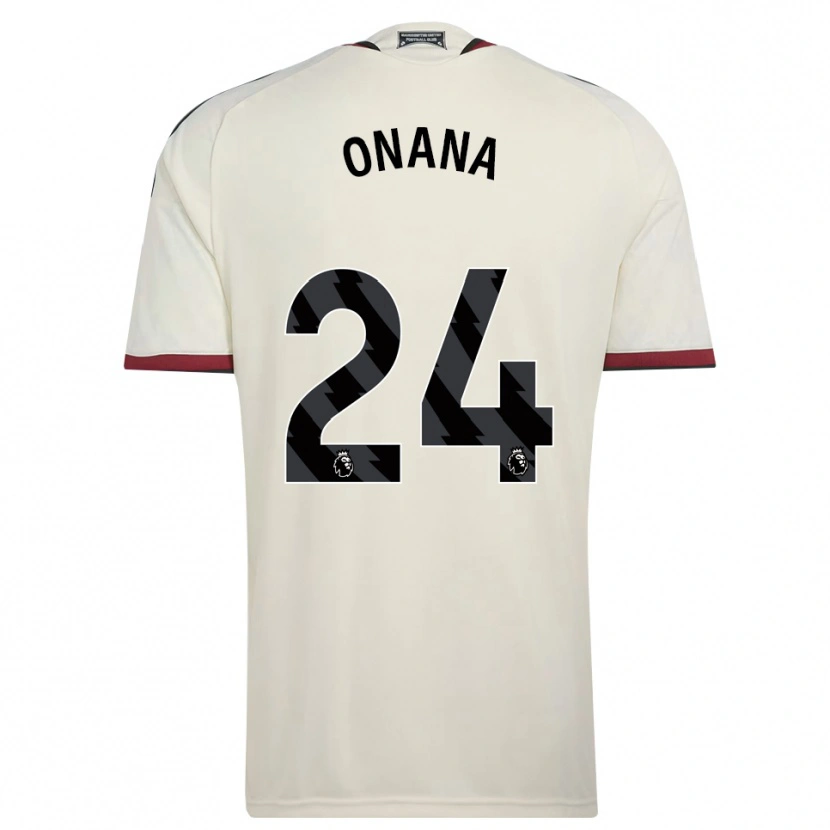 Danxen Damen Andre Onana #24 Beige Schwarz Rot Ausweichtrikot Trikot 2026/27 T-Shirt