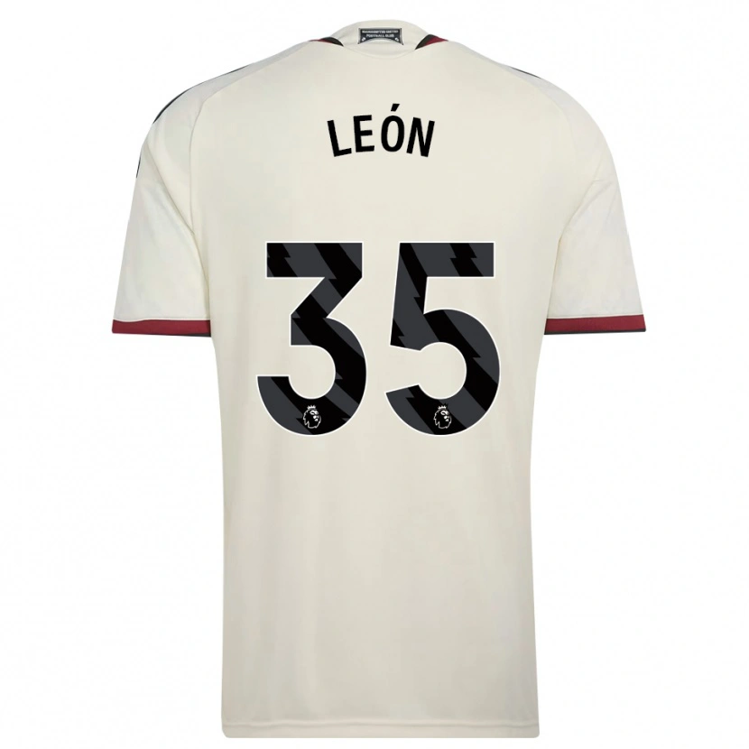 Danxen Damen Diego León #35 Beige Schwarz Rot Ausweichtrikot Trikot 2026/27 T-Shirt