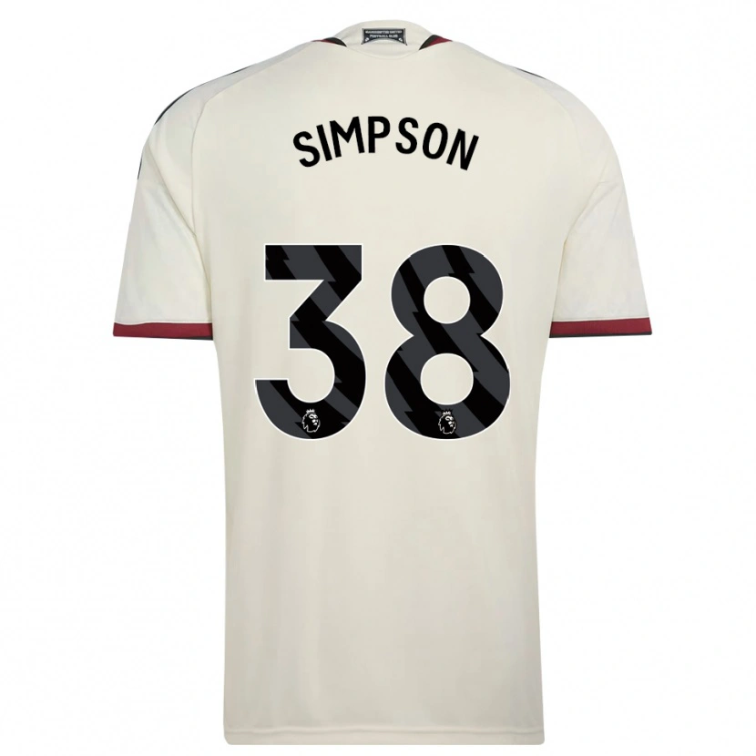 Danxen Damen Jess Simpson #38 Beige Schwarz Rot Ausweichtrikot Trikot 2026/27 T-Shirt