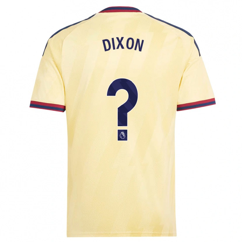 Danxen Damen Danny Dixon #0 Hell Gelb Mitternachtsblau Ausweichtrikot Trikot 2026/27 T-Shirt