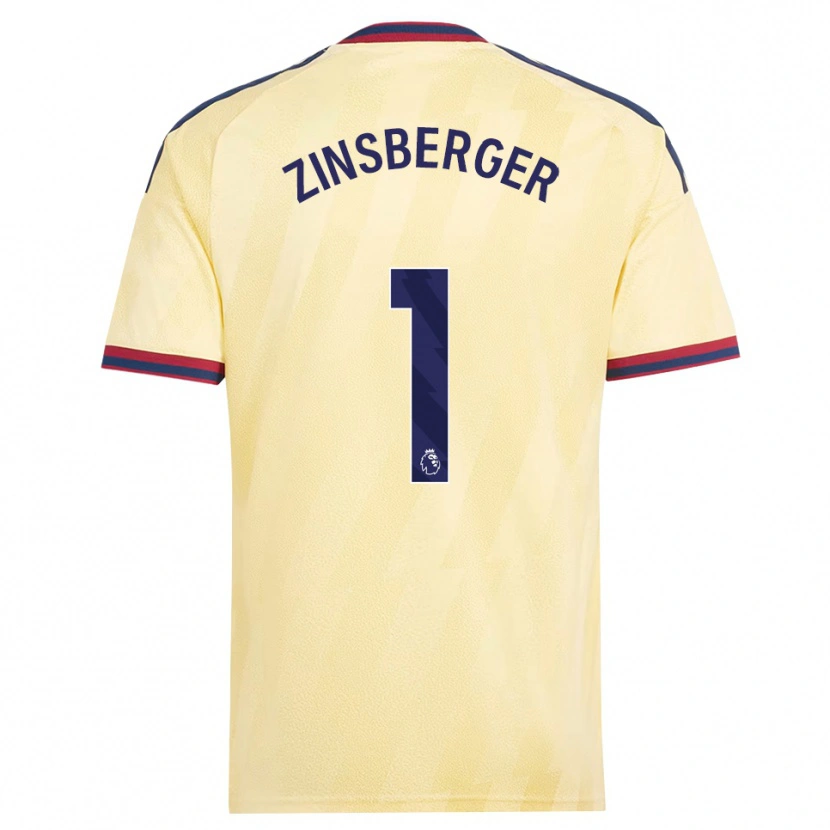 Danxen Damen Manuela Zinsberger #1 Hell Gelb Mitternachtsblau Ausweichtrikot Trikot 2026/27 T-Shirt