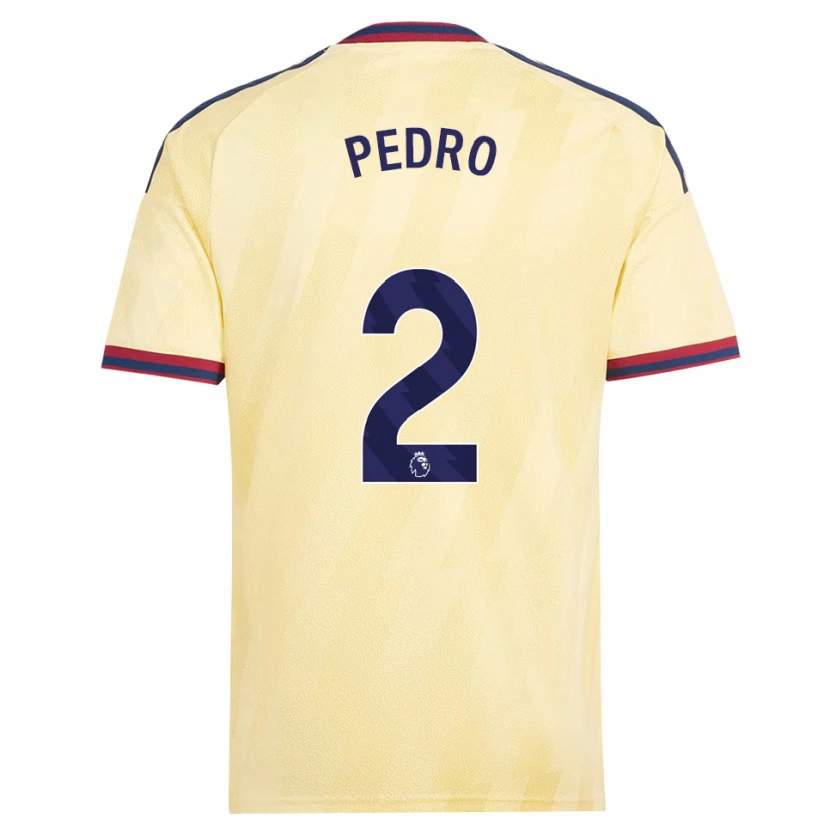 Danxen Damen Angelinou Pedro #2 Hell Gelb Mitternachtsblau Ausweichtrikot Trikot 2026/27 T-Shirt