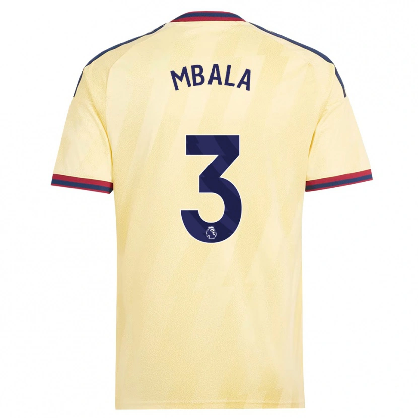 Danxen Damen Elyon Mbala #3 Hell Gelb Mitternachtsblau Ausweichtrikot Trikot 2026/27 T-Shirt