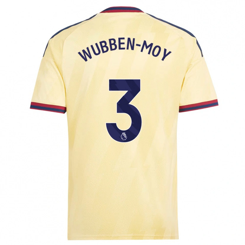 Danxen Damen Lotte Wubben-Moy #3 Hell Gelb Mitternachtsblau Ausweichtrikot Trikot 2026/27 T-Shirt