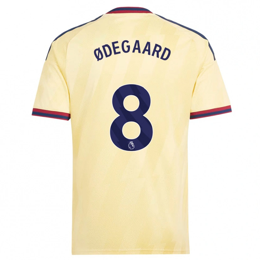 Danxen Damen Martin Ødegaard #8 Hell Gelb Mitternachtsblau Ausweichtrikot Trikot 2026/27 T-Shirt