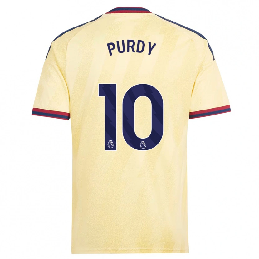 Danxen Damen Charlie Purdy #10 Hell Gelb Mitternachtsblau Ausweichtrikot Trikot 2026/27 T-Shirt