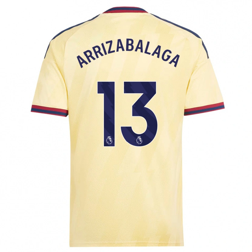 Danxen Damen Kepa Arrizabalaga #13 Hell Gelb Mitternachtsblau Ausweichtrikot Trikot 2026/27 T-Shirt