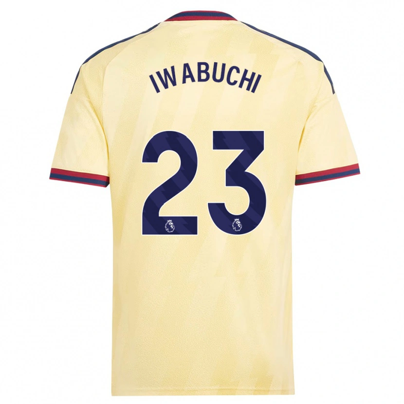 Danxen Damen Mana Iwabuchi #23 Hell Gelb Mitternachtsblau Ausweichtrikot Trikot 2026/27 T-Shirt