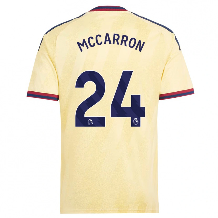 Danxen Damen Daniel Mccarron #24 Hell Gelb Mitternachtsblau Ausweichtrikot Trikot 2026/27 T-Shirt