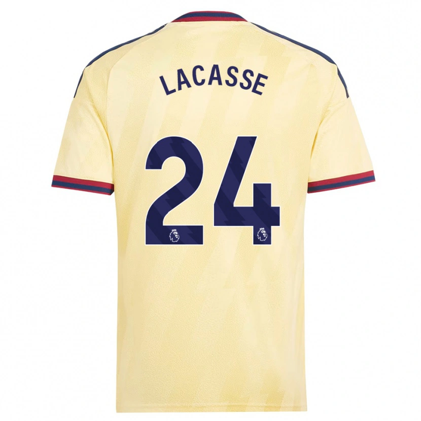 Danxen Damen Cloé Lacasse #24 Hell Gelb Mitternachtsblau Ausweichtrikot Trikot 2026/27 T-Shirt