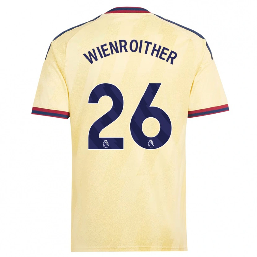 Danxen Damen Laura Wienroither #26 Hell Gelb Mitternachtsblau Ausweichtrikot Trikot 2026/27 T-Shirt