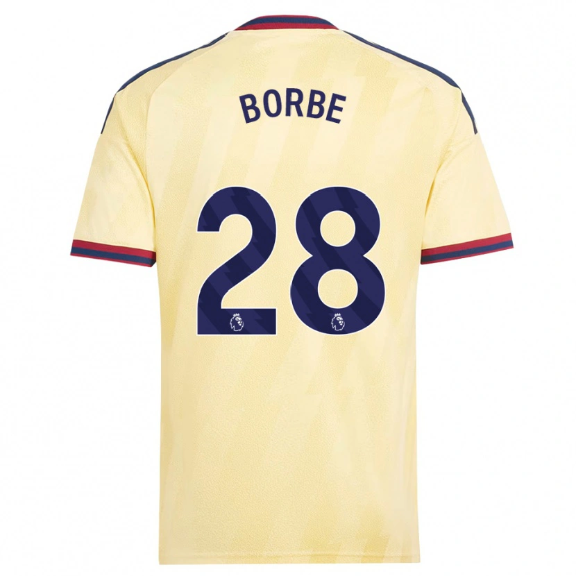 Danxen Damen Anneke Borbe #28 Hell Gelb Mitternachtsblau Ausweichtrikot Trikot 2026/27 T-Shirt