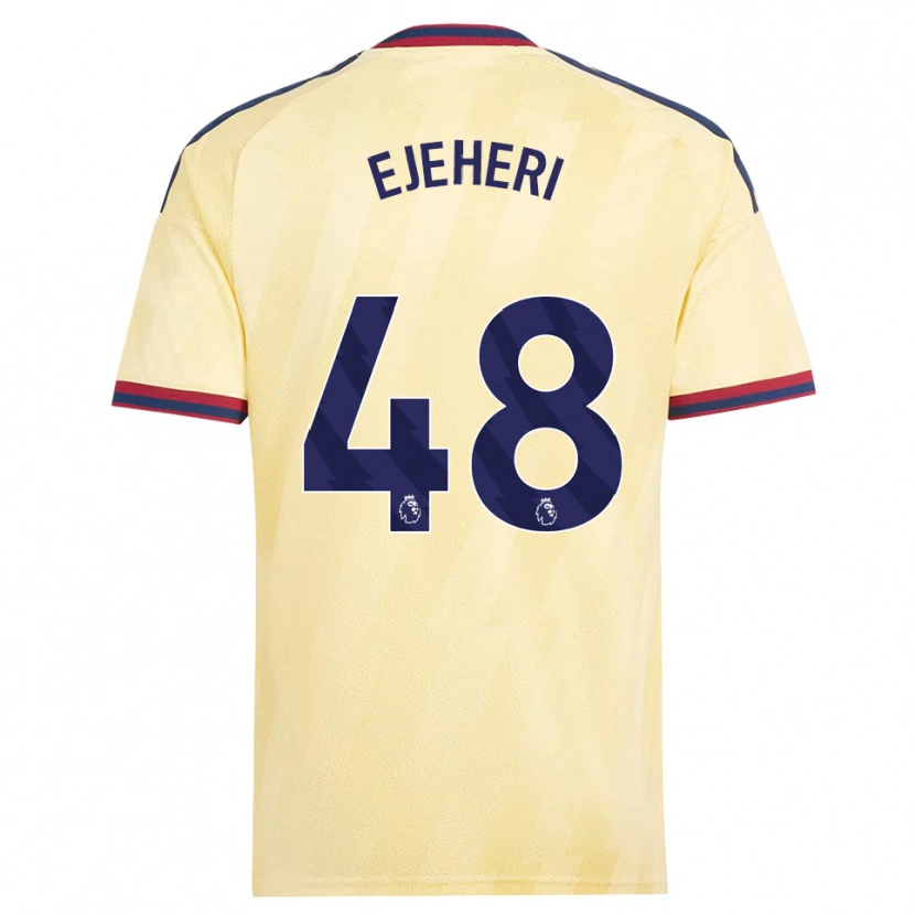 Danxen Damen Ovie Ejeheri #48 Hell Gelb Mitternachtsblau Ausweichtrikot Trikot 2026/27 T-Shirt