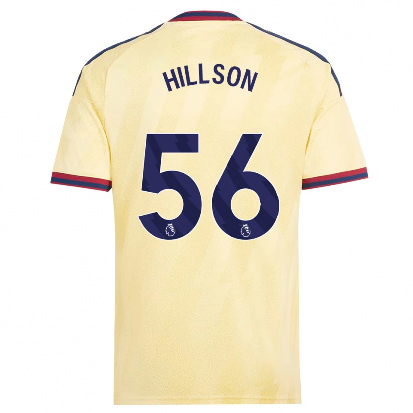 Danxen Damen James Hillson #56 Hell Gelb Mitternachtsblau Ausweichtrikot Trikot 2026/27 T-Shirt