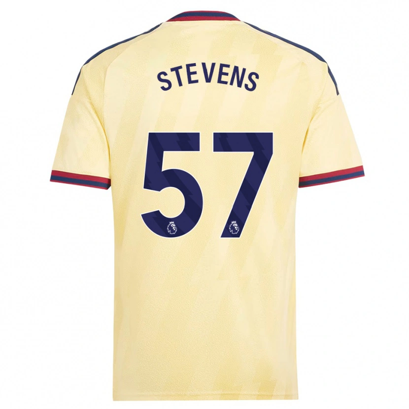Danxen Damen Archie Stevens #57 Hell Gelb Mitternachtsblau Ausweichtrikot Trikot 2026/27 T-Shirt
