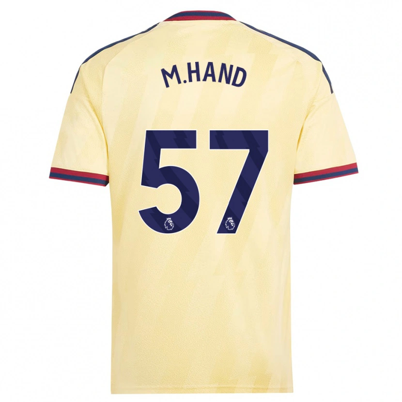 Danxen Damen Ismail Oulad M'hand #57 Hell Gelb Mitternachtsblau Ausweichtrikot Trikot 2026/27 T-Shirt