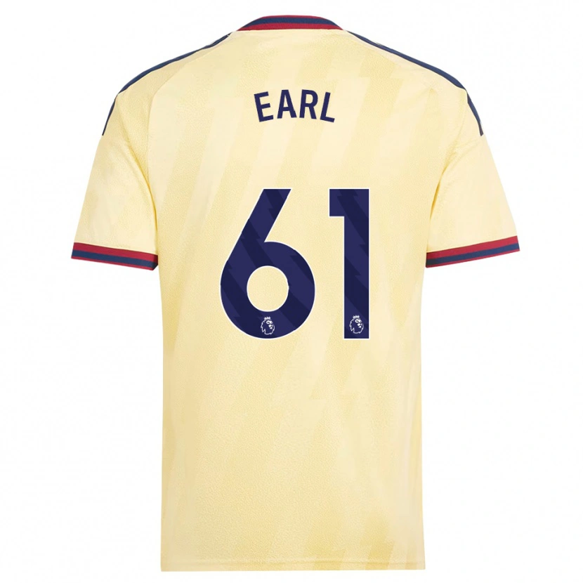 Danxen Damen Madison Earl #61 Hell Gelb Mitternachtsblau Ausweichtrikot Trikot 2026/27 T-Shirt