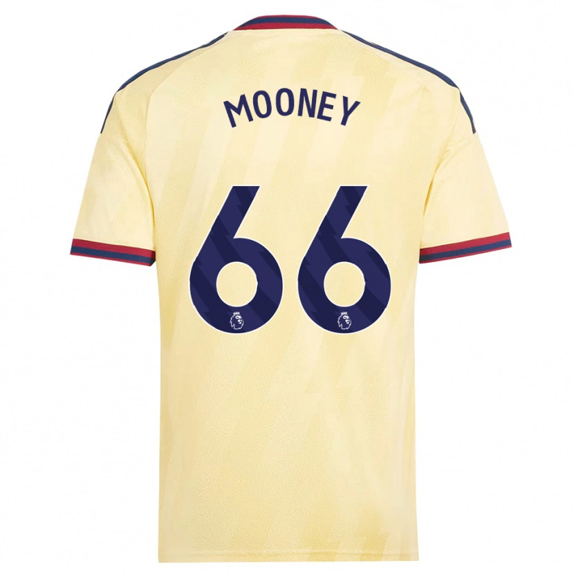 Danxen Damen Evan Mooney #66 Hell Gelb Mitternachtsblau Ausweichtrikot Trikot 2026/27 T-Shirt