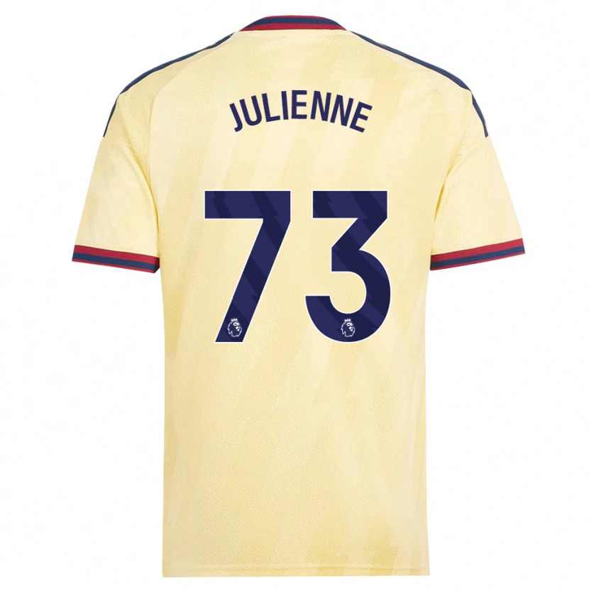 Danxen Damen Theo Julienne #73 Hell Gelb Mitternachtsblau Ausweichtrikot Trikot 2026/27 T-Shirt