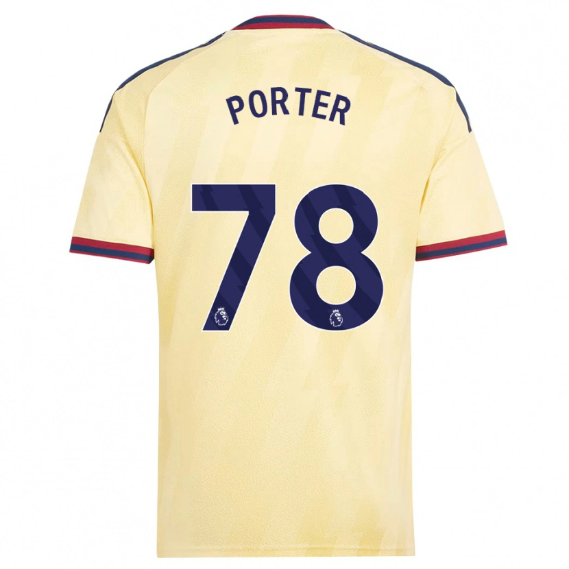 Danxen Damen Jack Porter #78 Hell Gelb Mitternachtsblau Ausweichtrikot Trikot 2026/27 T-Shirt
