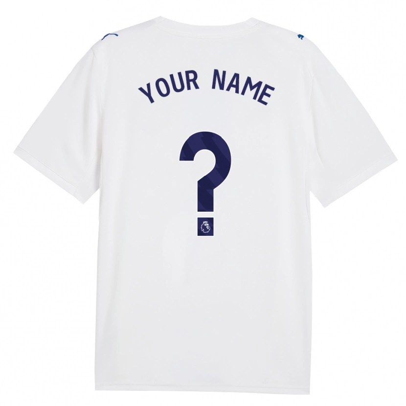 Danxen Damen Ihren Namen #0 Marineweiß Ausweichtrikot Trikot 2026/27 T-Shirt