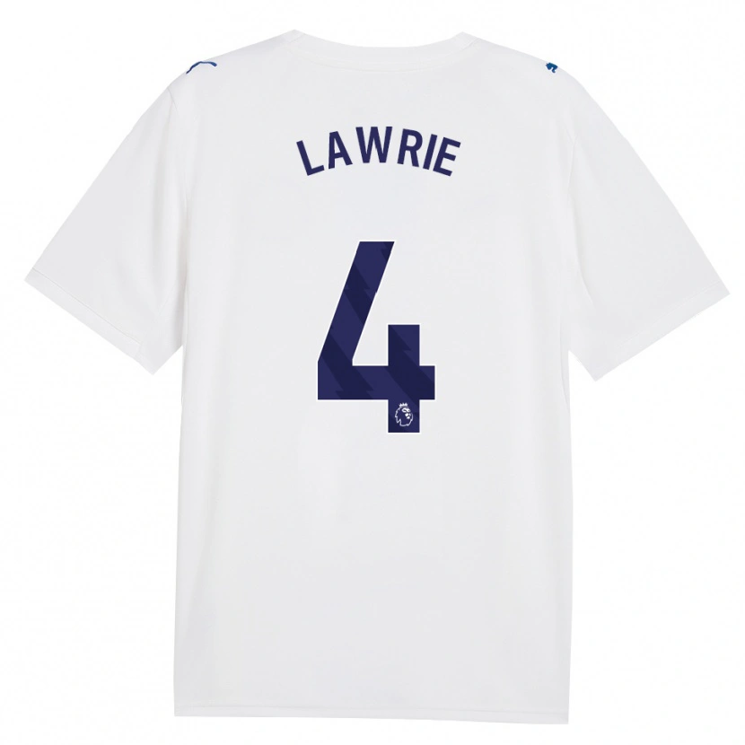 Danxen Damen Freddie Lawrie #4 Marineweiß Ausweichtrikot Trikot 2026/27 T-Shirt