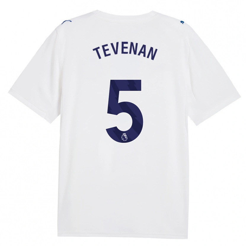 Danxen Damen Oliver Tevenan #5 Marineweiß Ausweichtrikot Trikot 2026/27 T-Shirt
