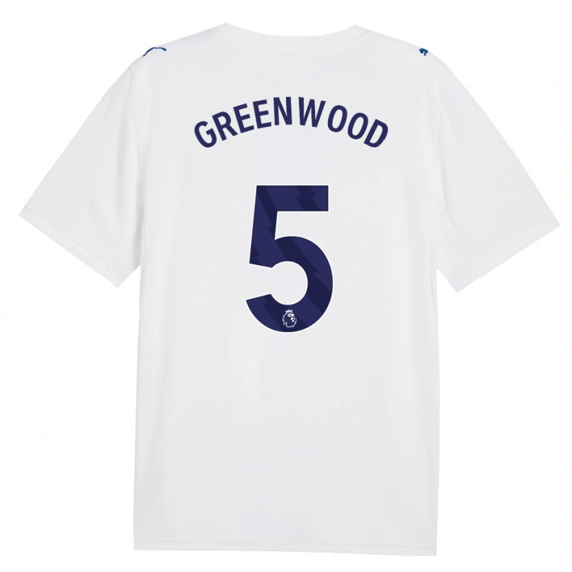 Danxen Damen Alex Greenwood #5 Marineweiß Ausweichtrikot Trikot 2026/27 T-Shirt
