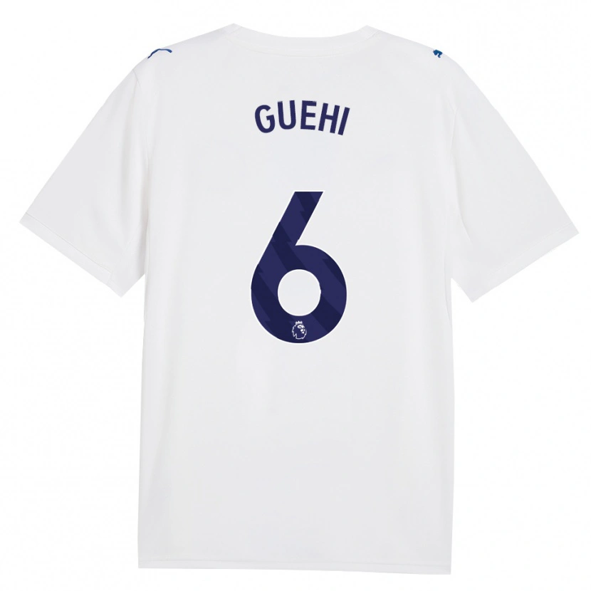Danxen Damen Marc Guéhi #6 Marineweiß Ausweichtrikot Trikot 2026/27 T-Shirt