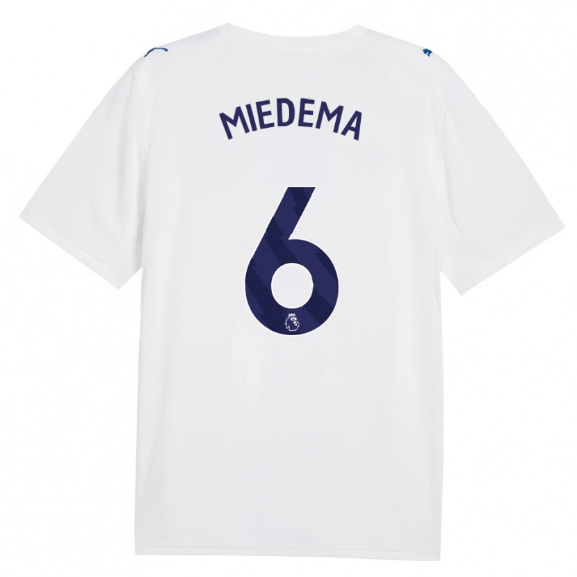 Danxen Damen Vivianne Miedema #6 Marineweiß Ausweichtrikot Trikot 2026/27 T-Shirt