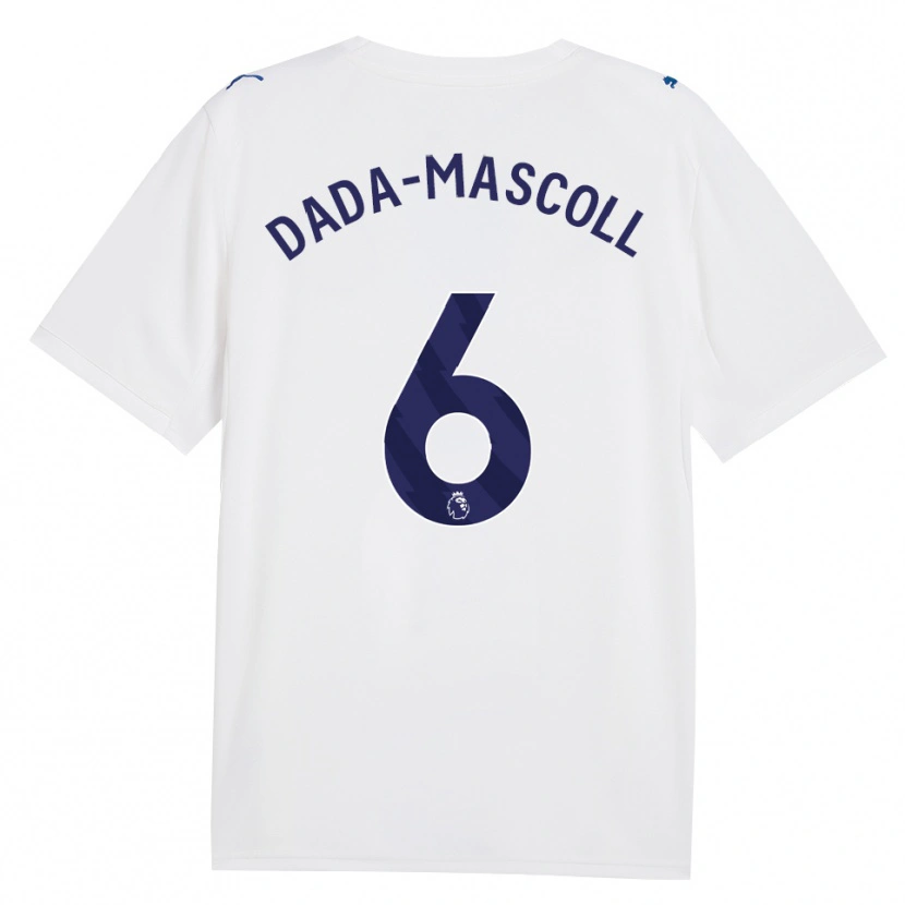 Danxen Damen Isaiah Dada-Mascoll #6 Marineweiß Ausweichtrikot Trikot 2026/27 T-Shirt