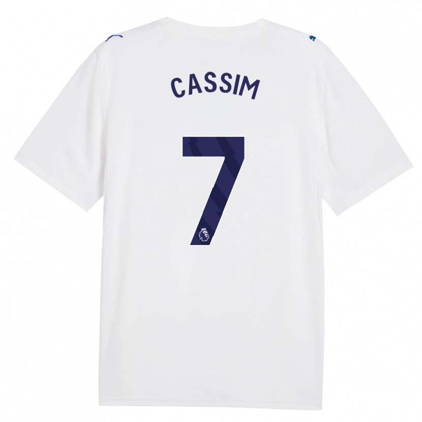 Danxen Damen Karim Cassim #7 Marineweiß Ausweichtrikot Trikot 2026/27 T-Shirt