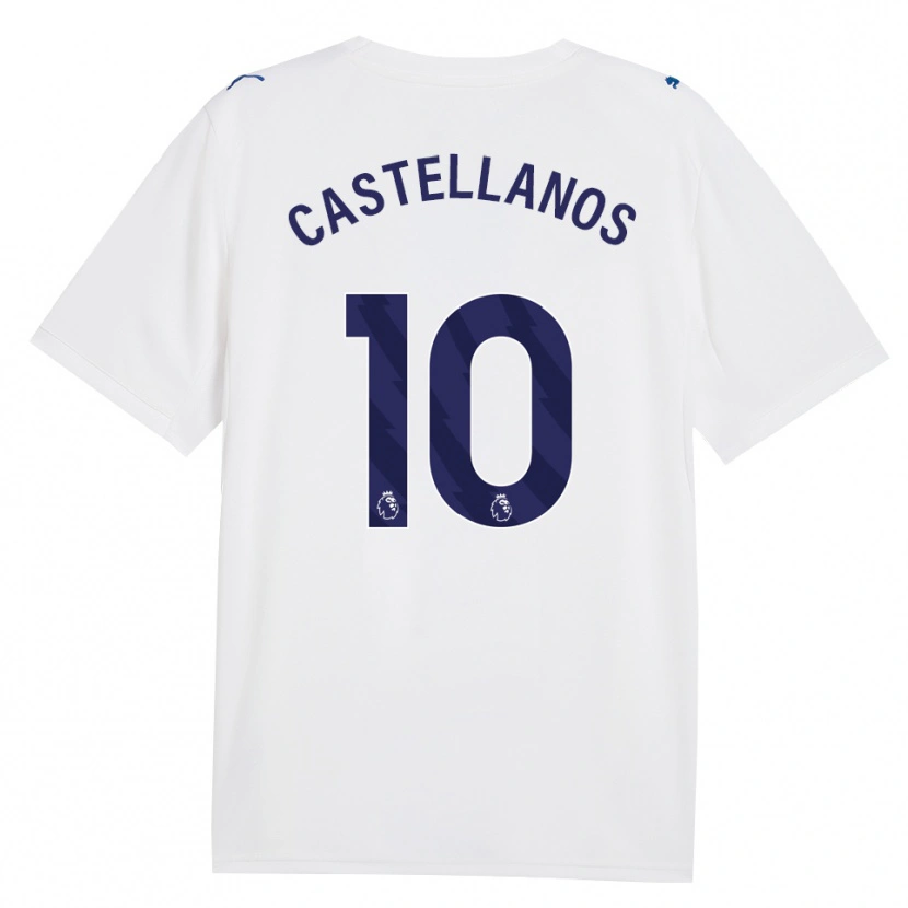 Danxen Damen Deyna Castellanos #10 Marineweiß Ausweichtrikot Trikot 2026/27 T-Shirt