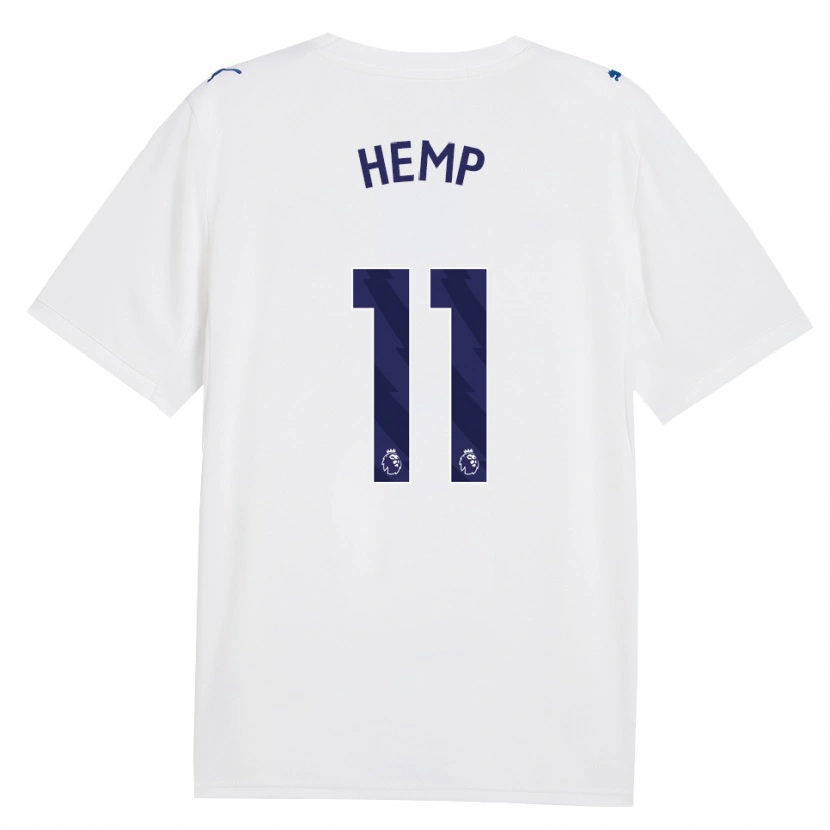 Danxen Damen Lauren Hemp #11 Marineweiß Ausweichtrikot Trikot 2026/27 T-Shirt