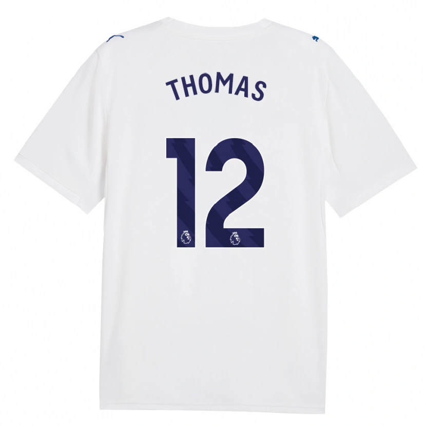 Danxen Damen Rhys Thomas #12 Marineweiß Ausweichtrikot Trikot 2026/27 T-Shirt