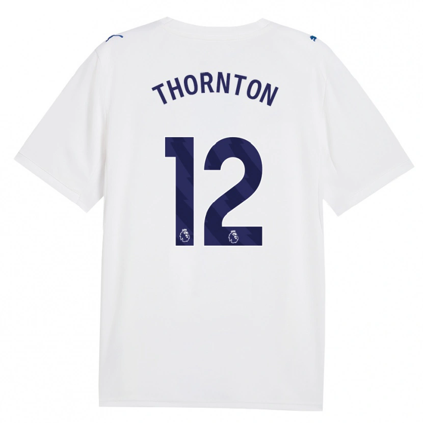 Danxen Damen Archie Thornton #12 Marineweiß Ausweichtrikot Trikot 2026/27 T-Shirt