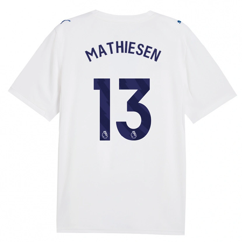 Danxen Damen Toran Mathiesen #13 Marineweiß Ausweichtrikot Trikot 2026/27 T-Shirt