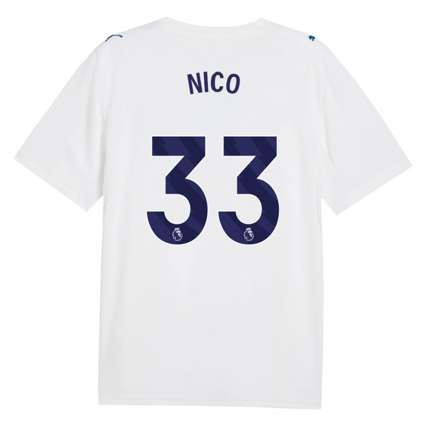 Danxen Damen Nico O'reilly #33 Marineweiß Ausweichtrikot Trikot 2026/27 T-Shirt