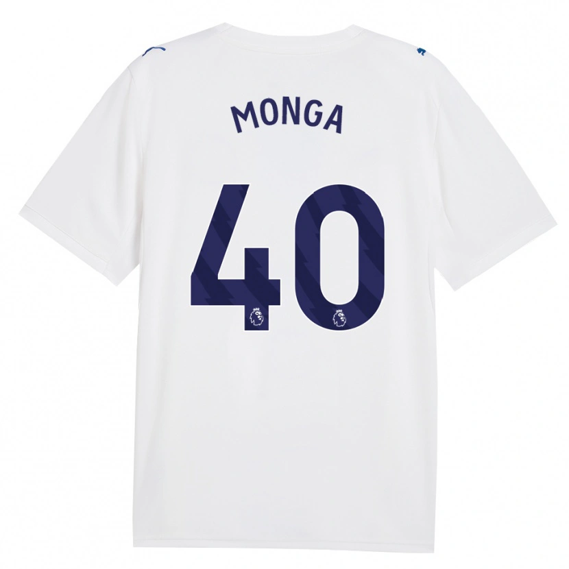 Danxen Damen Jeremy Monga #40 Marineweiß Ausweichtrikot Trikot 2026/27 T-Shirt