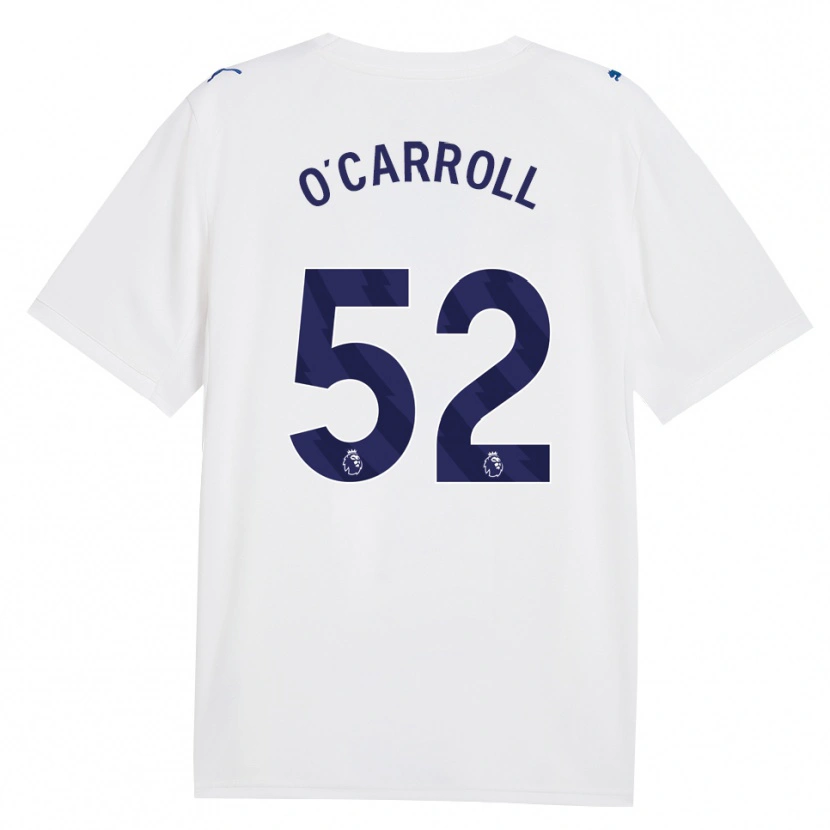 Danxen Damen Eve O'carroll #52 Marineweiß Ausweichtrikot Trikot 2026/27 T-Shirt